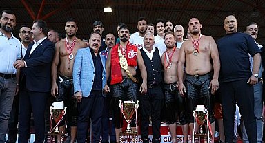 Tarihi Kırkpınar Yağlı Güreşleri'ne Antalya damgası