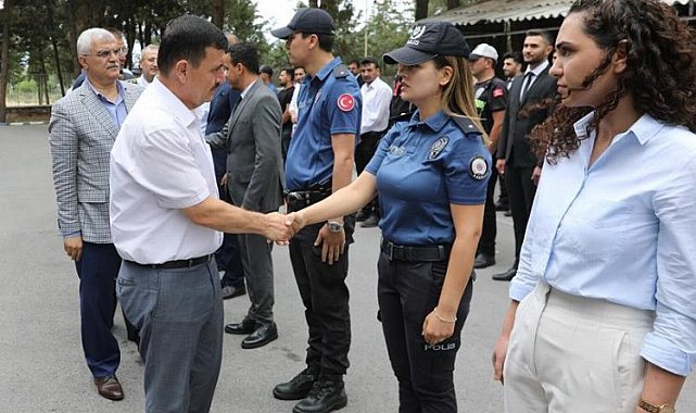Vali Arslantaş'tan mesai yapan personele ziyaret