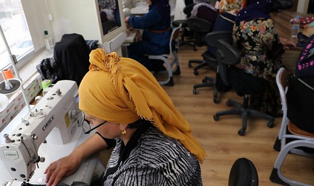 Viranşehirli kadınlar ev ekonomilerine katkı sağlıyor