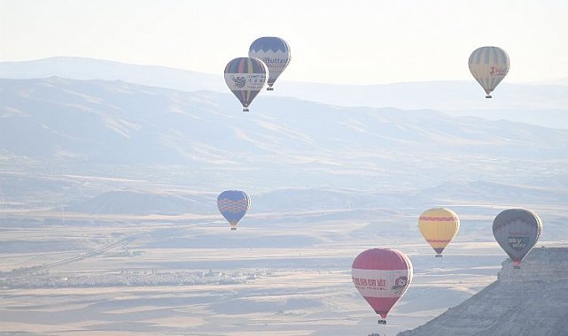 Yılın ilk yarısında 280 bini aşkın balon yolcusu taşındı