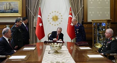 126 general ve amiral atamaları 'Resmi'leşti