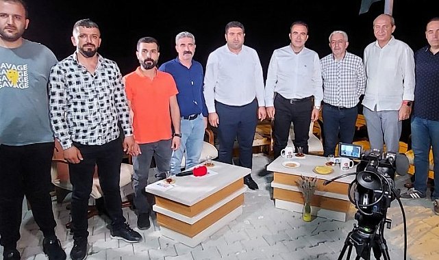 Adıyaman'da Samsat Belediye Başkanı Halil Fırat İnternet Gazetecileri'nin konuğu oldu