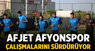 Afjet Afyonspor yeni sezona hazırlanıyor