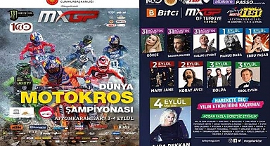 Afyon Motofest 2022 - 31 Ağustos günü konser verecek sanatçılar