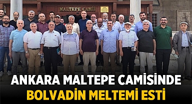 Ankara Maltepe Camisinde Bolvadin Meltemi Esti