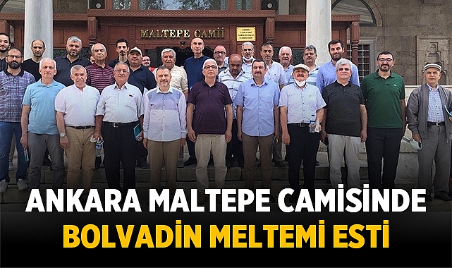 Ankara Maltepe Camisinde Bolvadin Meltemi Esti