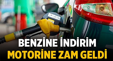 Benzine indirim gelirken, motorine zam geldi