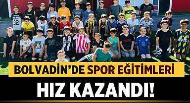 Bolvadin’de spor eğitimleri hız kazandı