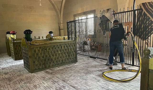 Diyarbakır Bağlar'da ibadethaneler temizleniyor