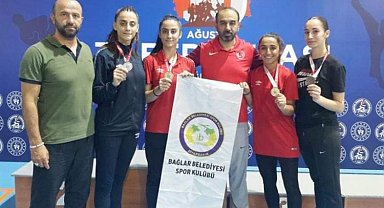 Diyarbakır Bağlar'ın karatecilerinden madalya rekoru