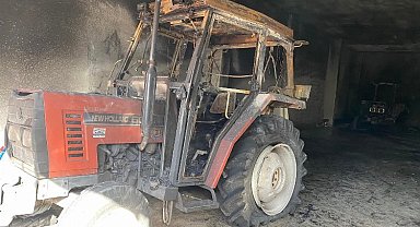 Diyarbakır Çermik'te oto galeride yangın!