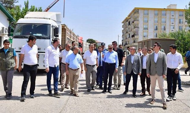 Diyarbakır Valisi'nden Bismil'e ziyaret