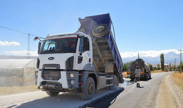 Elmalı Bayındır Yolu asfaltlandı