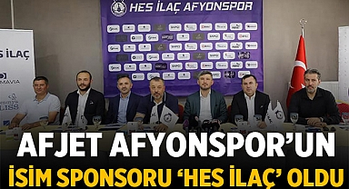 HES İlaç Afyonspor hayırlı olsun!