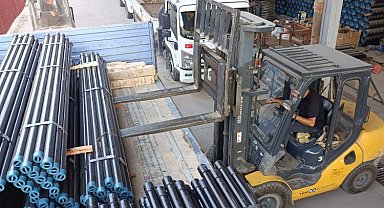 MASKİ, 3 Bin 750 metre kolon borusu aldı