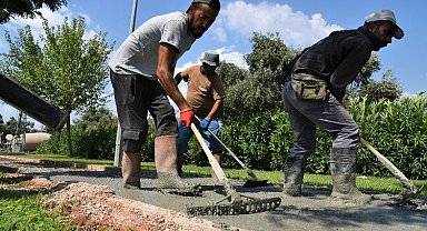 Menteş yürüyüş yolunda sona doğru