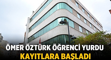 Ömer Öztürk öğrenci yurdu kayıtlara başladı