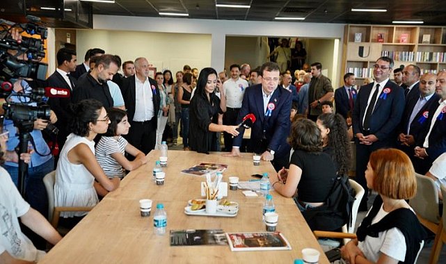 Sevgi Sosyal Kütüphanesi açıldı
