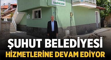 Şuhut ilçesinde Cenaze Hizmetleri modernleşti