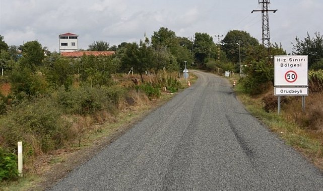Tekirdağ'da o yolda da işlem tamam
