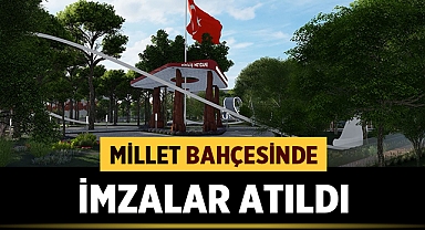 Adnan Menderes Bulvarı’na bakan kısım, Millet Bahçesi olacak