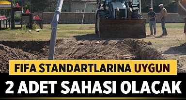 Afyon'un bu ilçesinde FIFA standartlarına uygun 2 adet sahası olacak