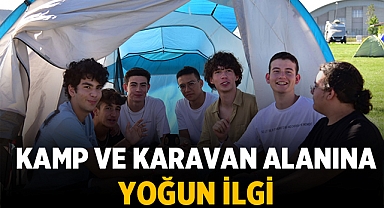 Afyonda karavanseverler keyifli bir tatil geçirmenin mutluluğunu yaşıyor