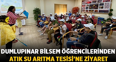 Afyonda öğrencilere su tasarrufu anlatıldı