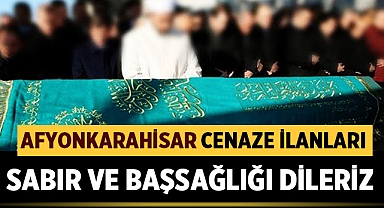 Afyonkarahisar Cenaze İlanları: 29 Eylül 2022