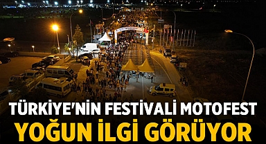 Afyonkarahisar'da düzenlenen MotoFest yoğun ilgi görüyor