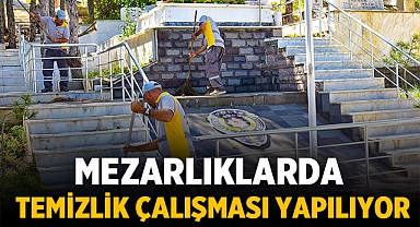 Afyonkarahisar'da Mezarlıklar temizleniyor