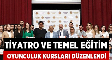 Afyonkarahisar'da Tiyatro ve Temel Eğitim Oyunculuk kursları düzenlendi