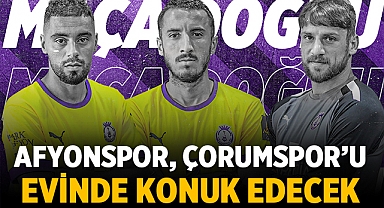 Afyonspor, Çorumspor'u konuk edecek!