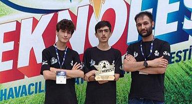 Bingöl ekibine Teknofest'te 'en iyi sunum' ödülü