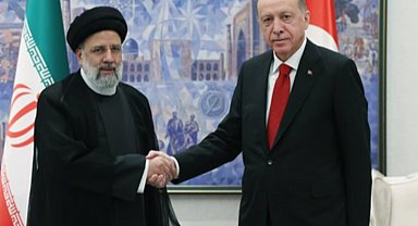 Cumhurbaşkanı Erdoğan, İran Cumhurbaşkanı Reisi ile görüştü