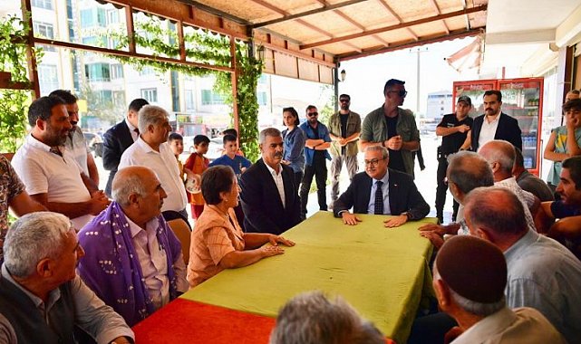 Diyarbakır Valisi Su, Ergani'de Vatandaşlarla Buluştu