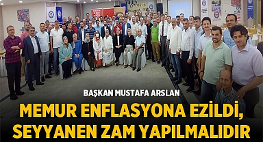 Eğitim Bir-Sen Başkanı Mustafa Arslan: Memur enflasyona ezildi         