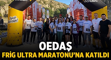 Frig Vadisi'nde düzenlenen Ultra Maratonu'na katıldılar