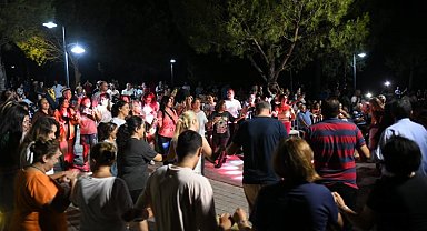 Hoşgör Parkı akşamları bir başka güzel
