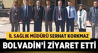 İl Sağlık Müdürü Uzm. Dr. Serhat Korkmaz'dan Bolvadin'e ziyaret! 