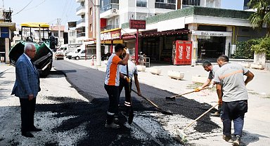 İzmir Karabağlar'ı asfaltlamaya devam