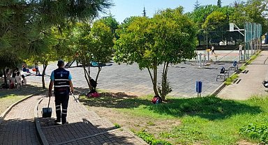 İzmit'te tırpan mesaisi hız kesmiyor