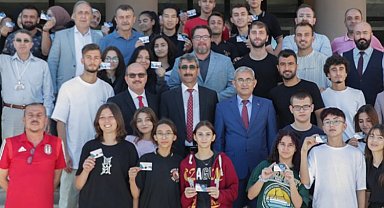Kütahya'da liseli gençlere 'ücretsiz kombine' jesti