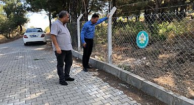 Manise Şehzadeler'de mezarlıklara güvenlik çiti