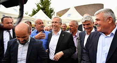 Mansur Yavaş Sincanlı muhtarlarla buluştu