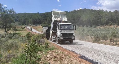 Muğla'da kırsal mahalle yolları yenileniyor