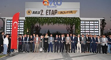 Muhteşem atmosferiyle avlu 2. etap açıldı