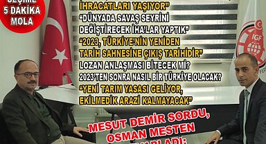 Osman Mesten'ten tarihi açıklamalar: "2023, Türkiye'nin yeniden tarih sahnesine çıkış tarihidir"