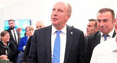 Rize'de Muharrem İnce'ye havalimanında karşılama