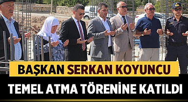 Serkan Koyuncu, Anaokulu'nun Temel Atma Törenine Katıldı